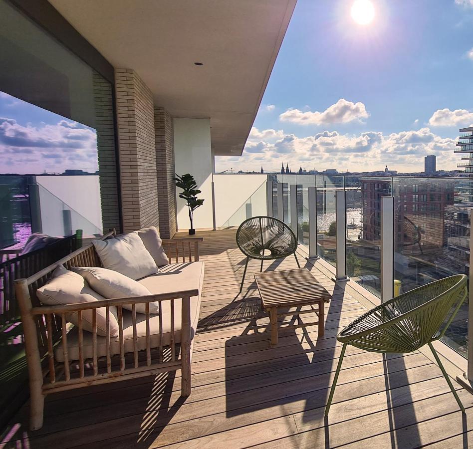 Central Park Tower Sea View Residence With Pool And Gym Οστένδη Εξωτερικό φωτογραφία