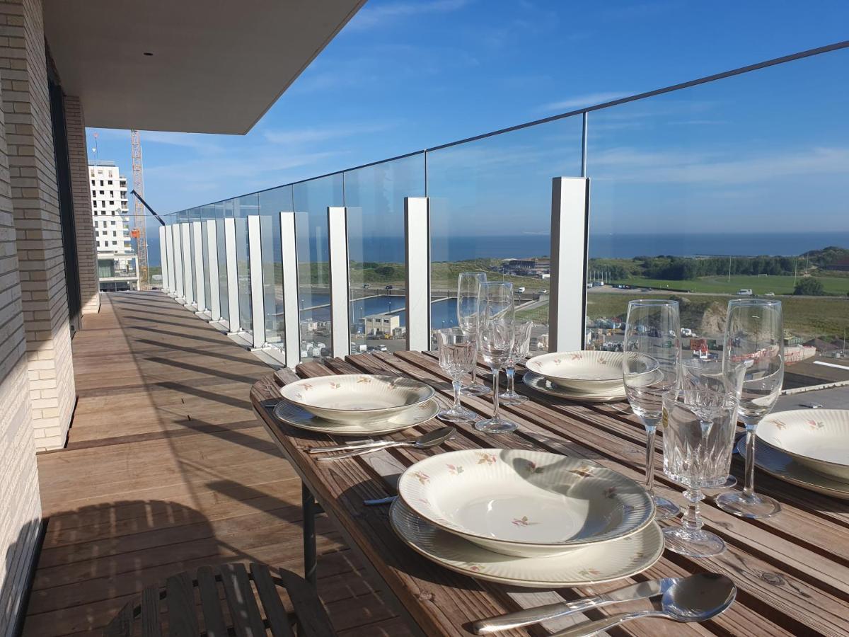 Central Park Tower Sea View Residence With Pool And Gym Οστένδη Εξωτερικό φωτογραφία